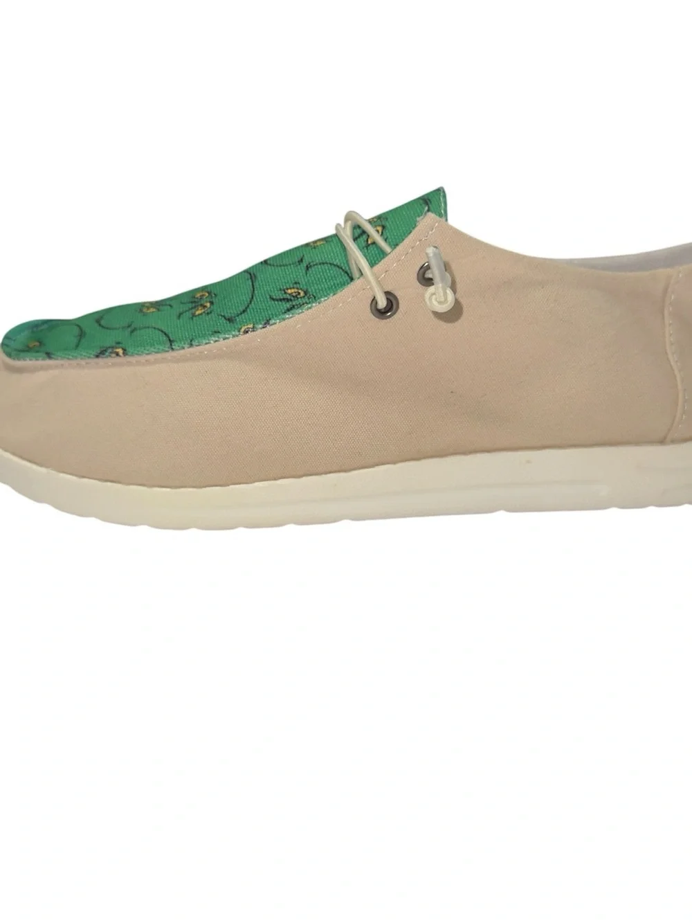 Mens Slip on Loafers Lightweight Stretch Shoes Sneakers The Grinch Sz 43 US 10